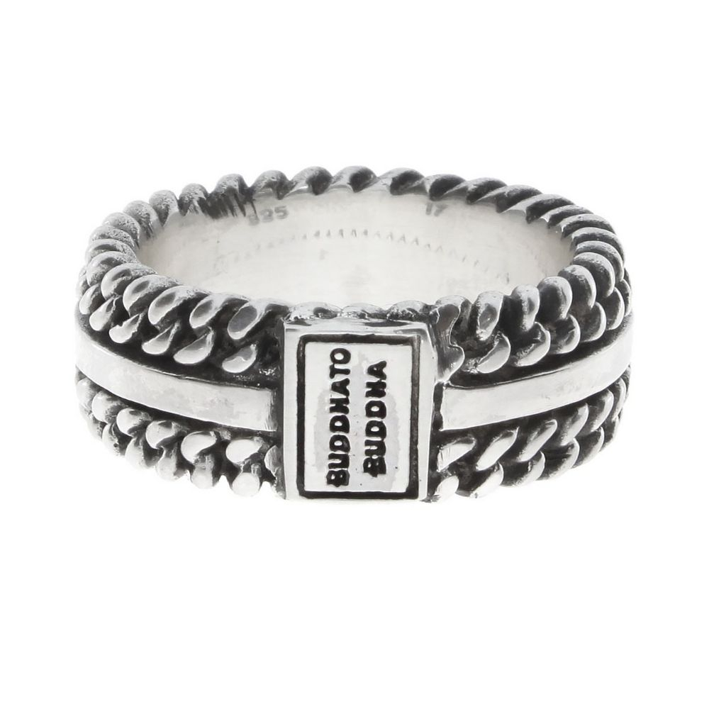 BUDDHA TO BUDDHA | Chain Texture ring